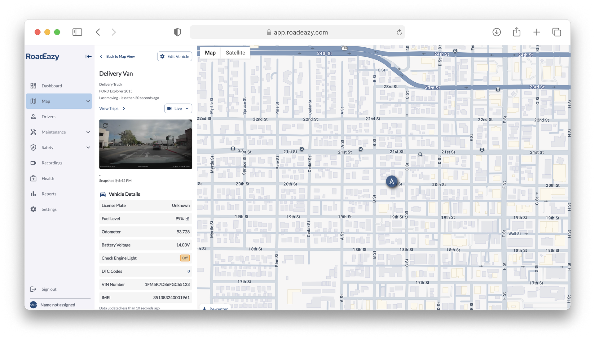 GPS, Odometer, Fuel — All in One View